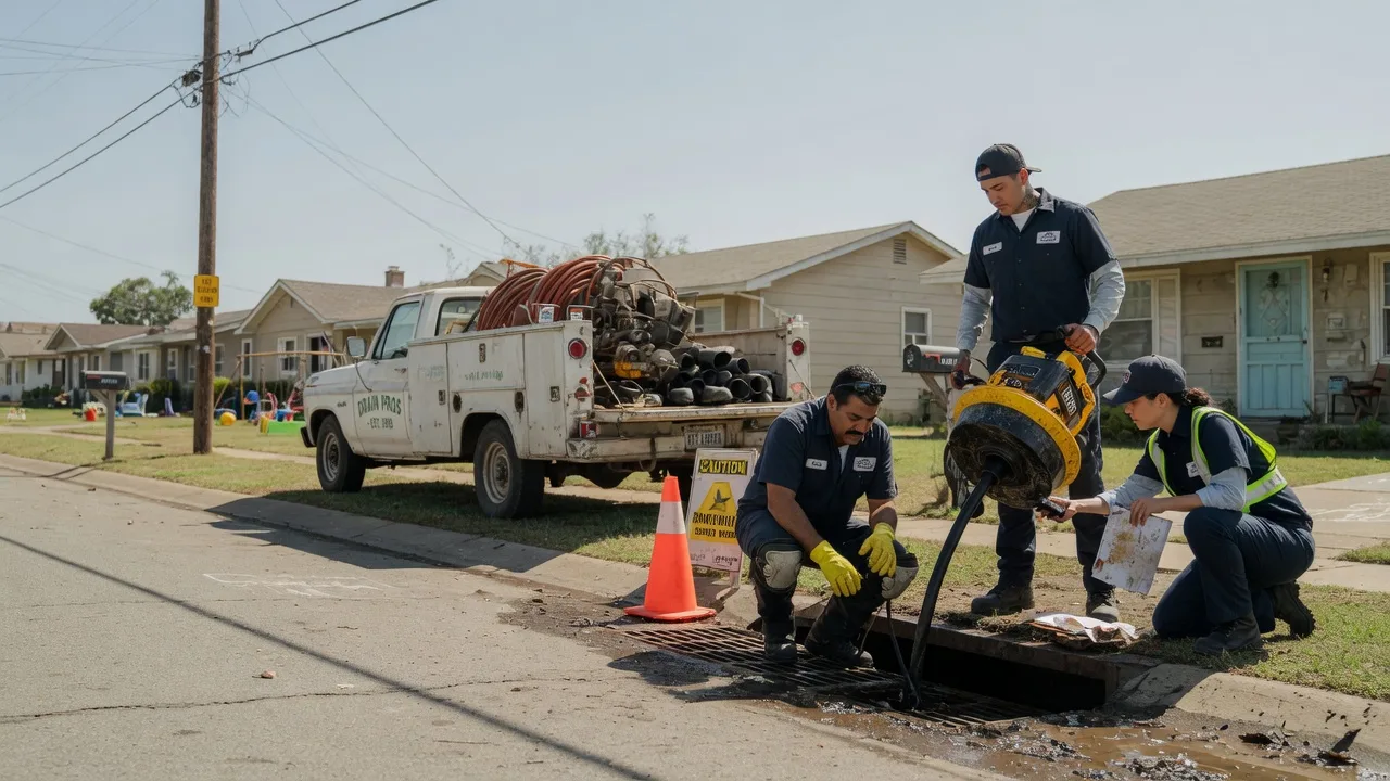 Drain Cleaning in Graham, OK near me